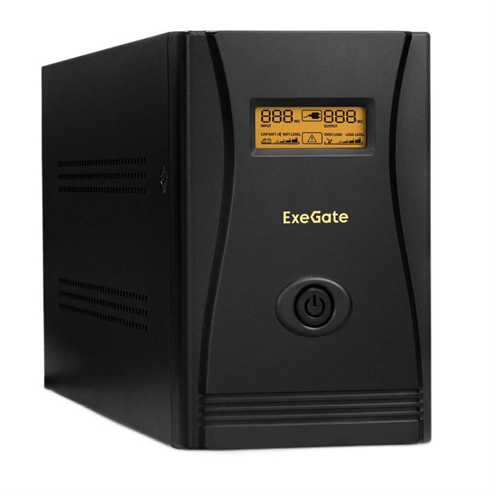 Источник бесперебойного питания  Exegate SpecialPro Smart LLB-3000.LCD.AVR.4SH.RJ.USB 1041393