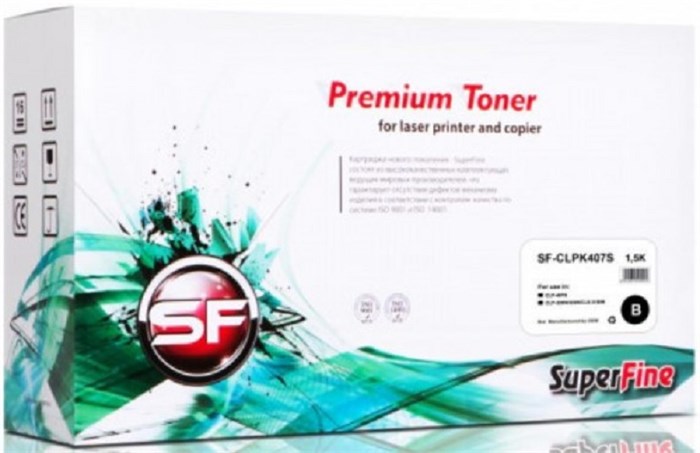 Картридж  SuperFine SF-CLTK407S 1235354
