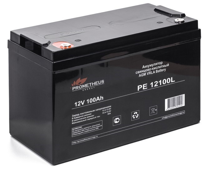 Батарея для ИБП PROMETHEUS ENERGY РЕ12100 953847