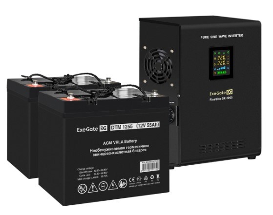 Комплект  Exegate FineSine SX-1000.LCD.AVR.2SH 1118390