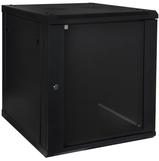 Шкаф настенный 19", 18U SNR SNR-TWC-18-SF-R-B 1180415