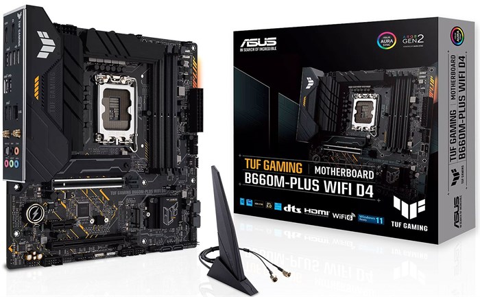 Материнская плата mATX ASUS TUF GAMING B660M-PLUS WIFI D4 881515