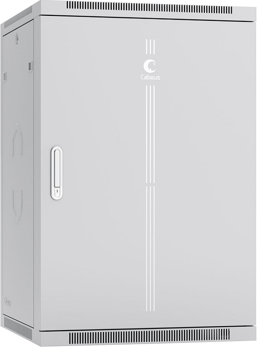 Шкаф настенный 19", 18U Cabeus SH-05F-18U60/35m-R 865415