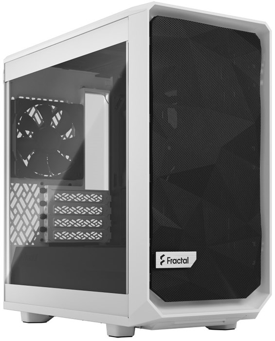 Корпус mATX Fractal Design Meshify 2 Mini White TG clear tint 969316