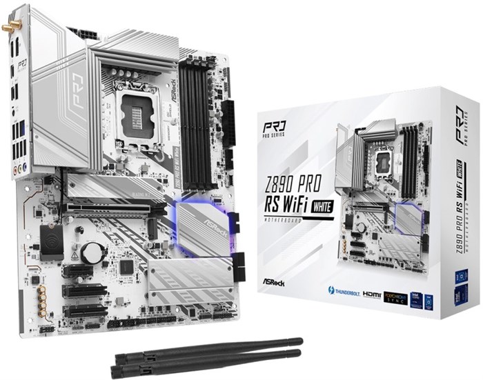 Материнская плата ATX ASRock Z890 PRO RS WIFI WHITE 1154465