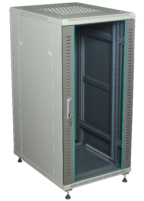 Шкаф напольный 19", 22U W&T B226080GWTWOF 816088