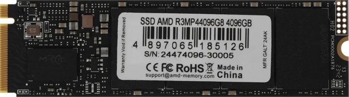Накопитель SSD M.2 2280 AMD R3MP44096G8 4096 ГБ 1179988