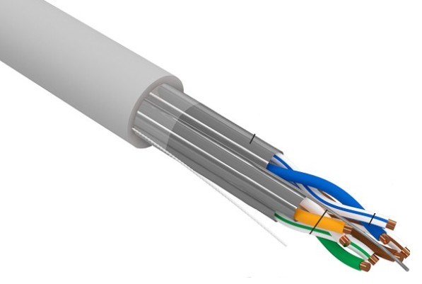 Кабель витая пара U/FTP 6a кат. 4 пары Rexant 02-0321 1211949