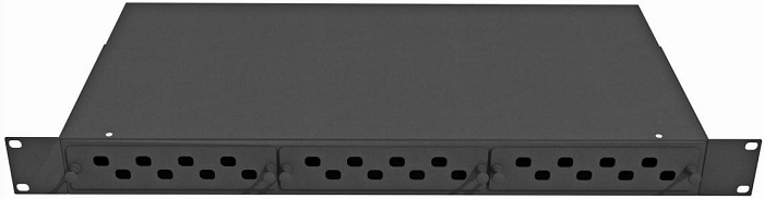 Кросс оптический стоечный  TopLAN КРС-Top-1U-24FC/ST-BK 649008