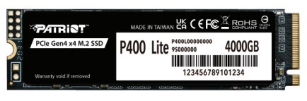 Накопитель SSD M.2 2280 Patriot Memory P400 Lite 4000 ГБ 1234836