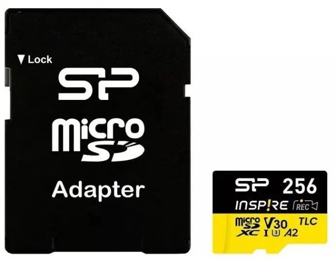 Карта памяти MicroSDXC 256GB Silicon Power SP256GBSTXLA2V1NSP 1212835