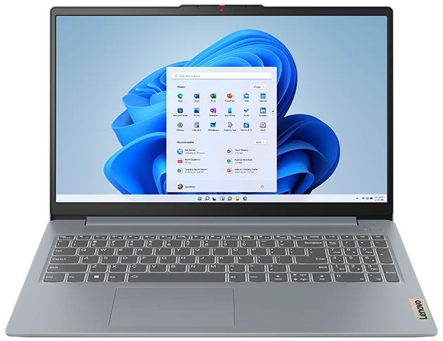 Ноутбук  Lenovo IdeaPad Slim 3 15AMN8 15.6 ", Ryzen 3, 8 Гб RAM, 512 Гб SSD, Radeon 610M, Серый 1078101