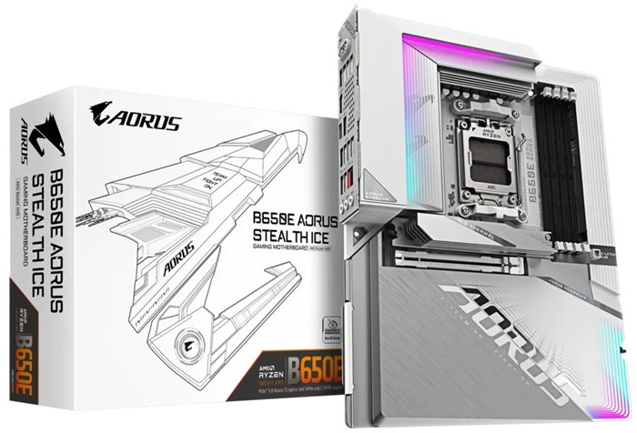 Материнская плата mATX GIGABYTE B650E AORUS STEALTH ICE 1109905