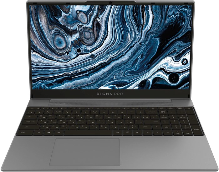 Ноутбук  Digma Pro Breve S 15.6 ", Core i3, 8 Гб RAM, 512 Гб SSD, UHD Graphics, Темно-серый 1099544