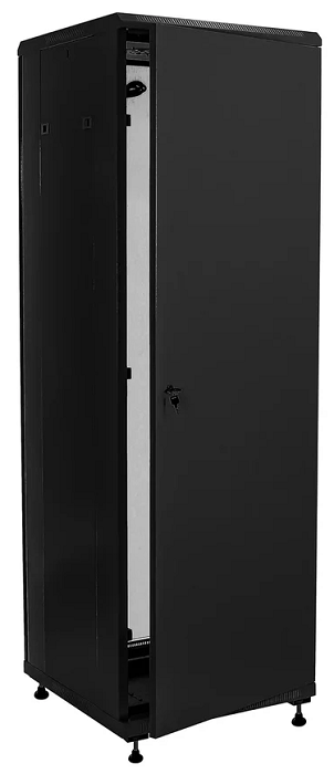 Шкаф напольный 19", 42U W&T M426060BWTWOF 816112