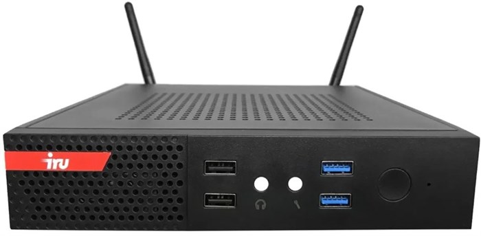 Системный блок iRu Опал 313 slim Intel Core i3, 8 ГБ, 256 Гб, Intel UHD Graphics,  ОС Не установлена 1177676