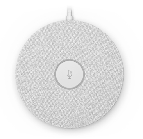 Микрофон  Logitech Rally Mic Pod White 849898