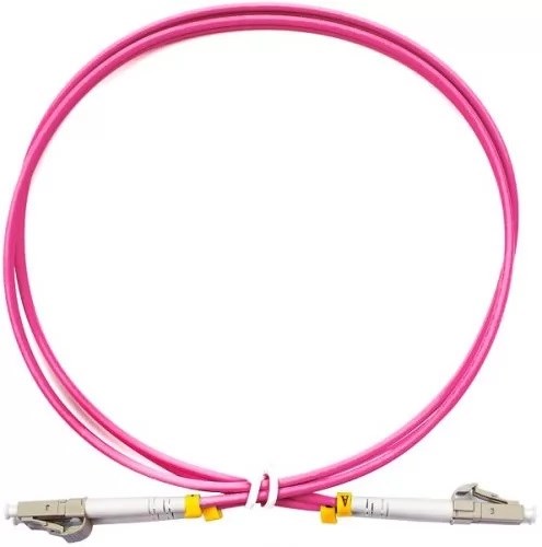 Кабель патч-корд волоконно-оптический Vimcom LC-LC duplex 50/125 0,5m 1046888