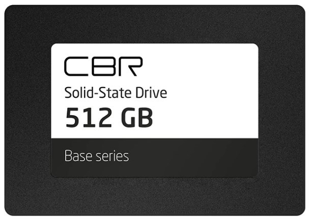 Накопитель SSD 2.5'' CBR SSD-512GB-2.5-BS24b 512 ГБ 1181959