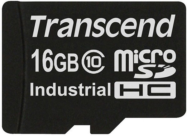 Промышленная карта памяти MicroSDHC 16Gb Transcend TS16GUSDC10I 610614