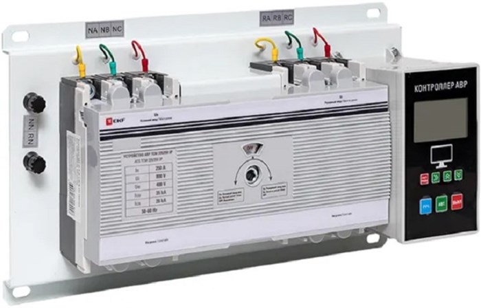 Автоматический ввод резерва  EKF ats-tsm-225-250A-3p-pro 1138376