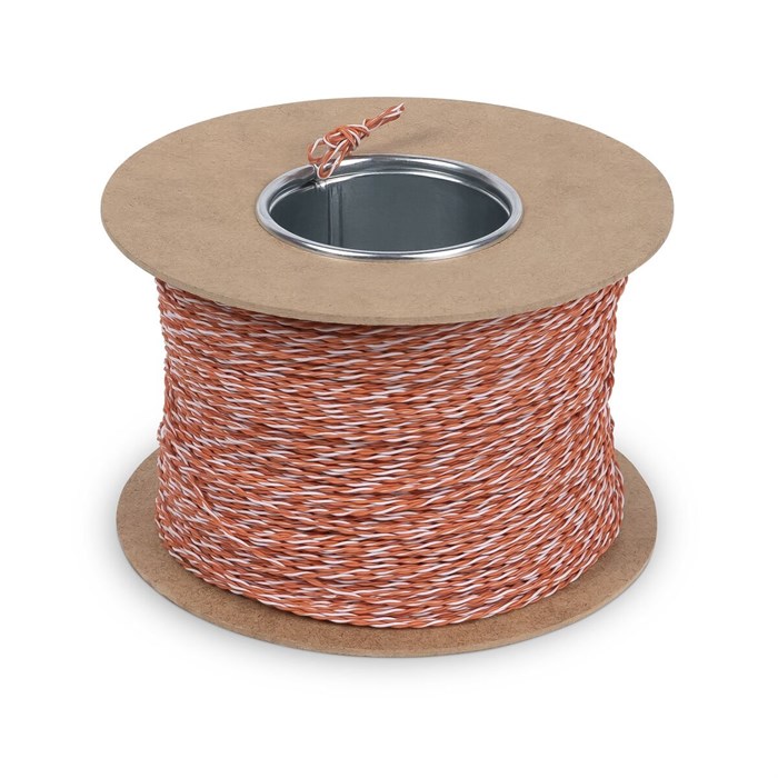 Кабель витая пара U/UTP 5e кат. 1 пара Cabeus UTP-1P-Cat.5e-SOLID-CROSS-305-OR 1037418