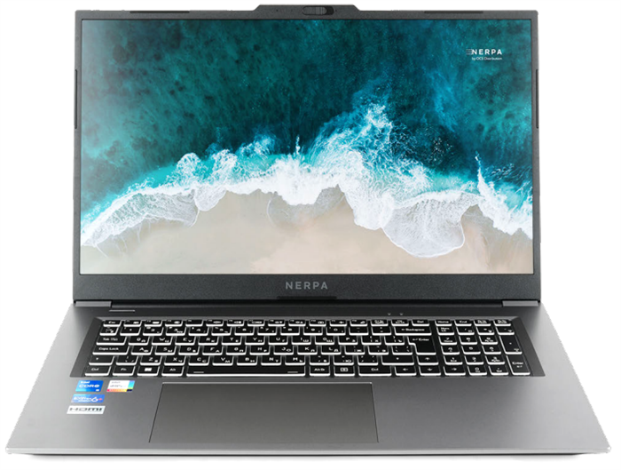 Ноутбук  Nerpa Caspica I552-17 17.3 ", Core i5, 16 Гб RAM, 256 Гб SSD, Iris Xe Graphics, Серый 1047385