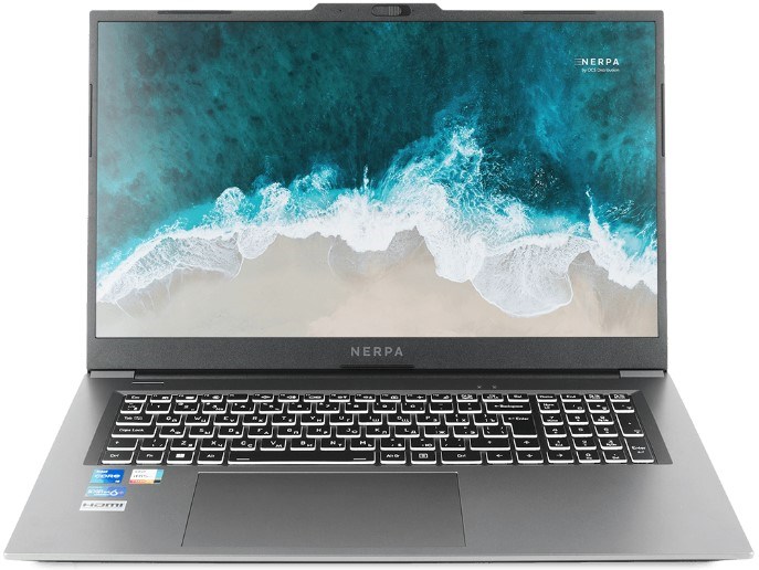 Ноутбук  Nerpa Caspica I552-17 17.3 ", Core i5, 8 Гб RAM, 1 Тб SSD, Iris Xe Graphics, Серый 1047396