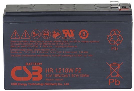 Аккумулятор  CSB HR1218W F2 1176109