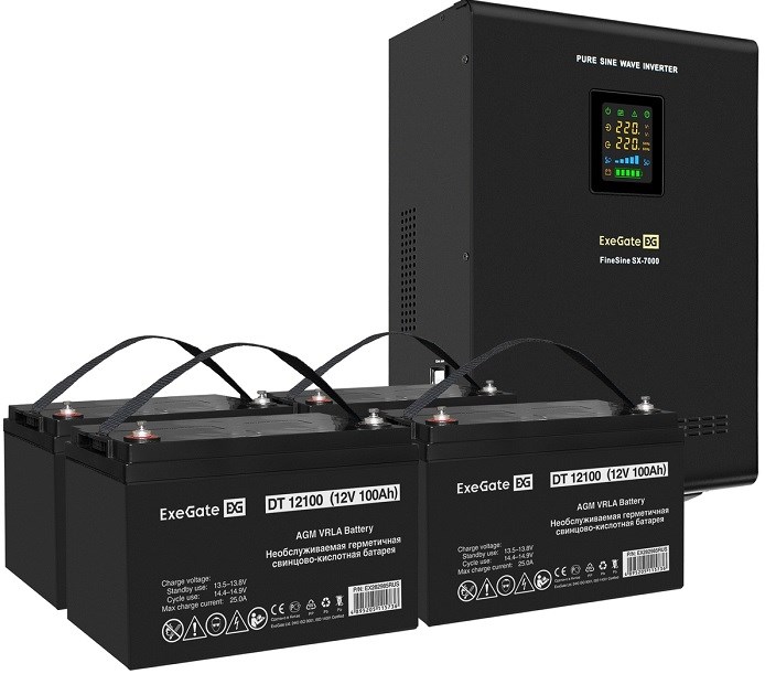 Комплект  Exegate FineSine SX-7000.LCD.AVR.2SH.T 1118492