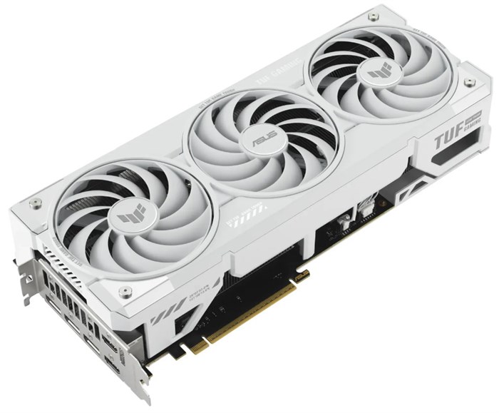 Видеокарта ASUS GeForce RTX 5070 TI TUF GAMING OC WHITE (TUF-RTX5070TI-O16G-WHITEGAMING) 1231303