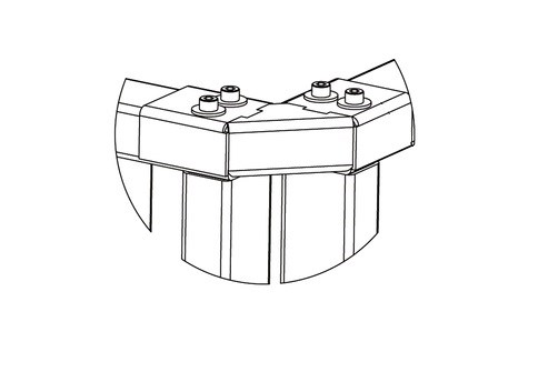 Накладка  PERCo PERCo-RF01 0-04 876187