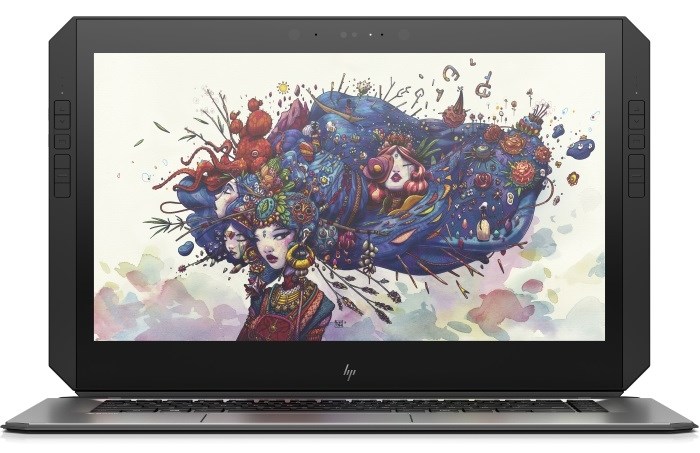 Ноутбук  HP ZBook x2 14 ", Core i7, 8 Гб RAM, 256 Гб SSD, Quadro M620, Серебристый 613475