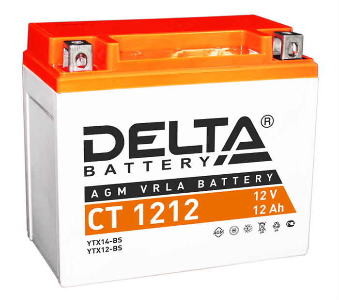 Аккумулятор  Delta CT 1212 286141