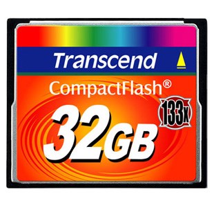 Карта памяти CompactFlash 32GB Transcend TS32GCF133 107300