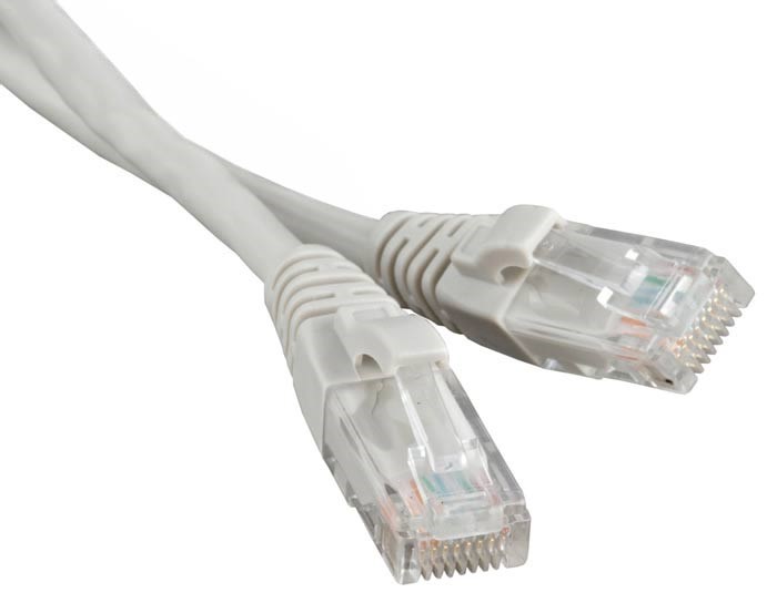 Кабель патч-корд U/UTP 6 кат. 20м Hyperline PC-LPM-UTP-RJ45-RJ45-C6-20M-LSZH-GY 853979