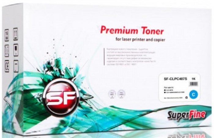 Картридж  SuperFine SF-CLTC407S 1235355