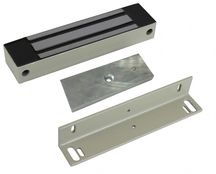 Замок электромагнитный AccordTec ML-295K с уголком (белый) 951877