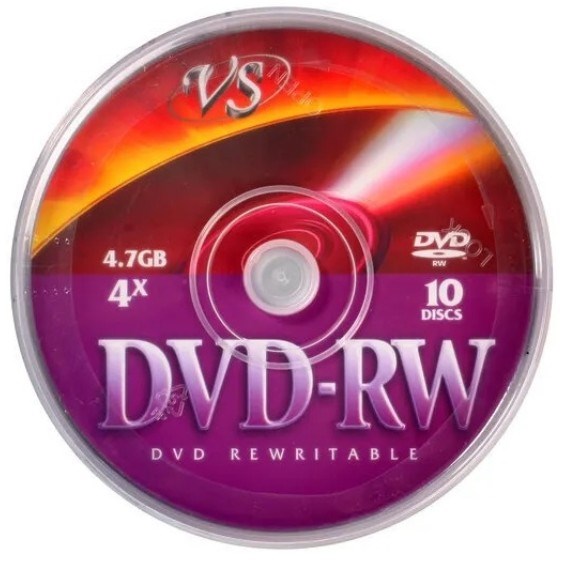 Диск DVD-RW VS VSDVDRWCB1001 1225203