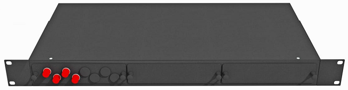 Кросс оптический стоечный  TopLAN КРС-Top-1U-04FC/U-OS2-BK 649048