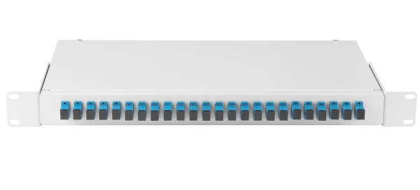 Кросс оптический стоечный  NikoMax NMF-RP24SCUS2-WS-ES-1U-GY 764827