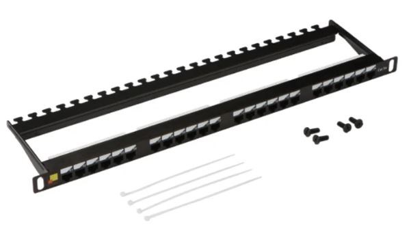 Патч-панель 19", 24xRJ45, UTP, Кат. 5е Lanmaster LAN-PPC24U5E 296058