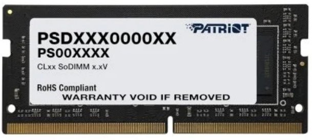 Модуль памяти SODIMM DDR4 16GB Patriot Memory PSD416G320081S 809658