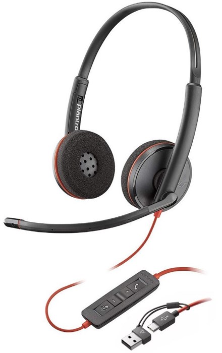 Гарнитура  Plantronics BLACKWIRE C3220 1131223