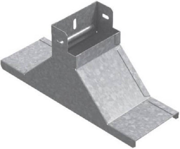 Крышка - ответвитель, вверх  Ostec КОВ-100х50-1,0-СЦ 914820