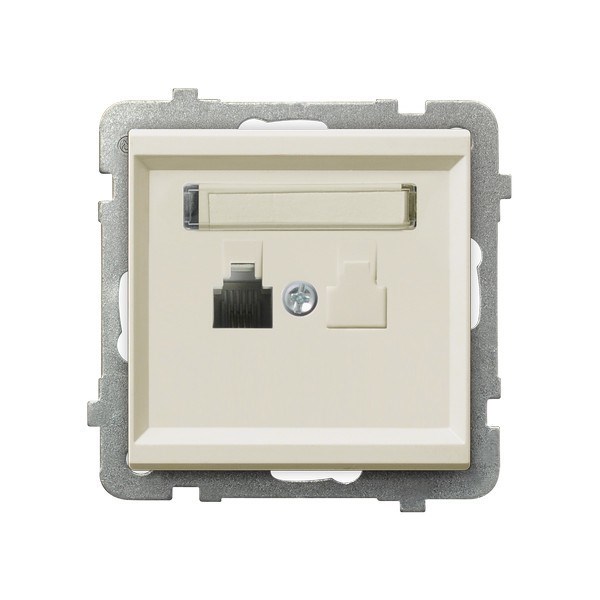 Розетка  Ospel GPT-1R/m/27 738367