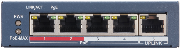 Коммутатор  HiWatch SWT-1105P 885275