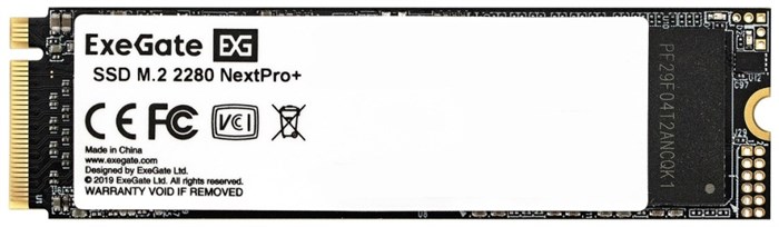 Накопитель SSD M.2 2280 Exegate NextPro+ KC2000TP1TB 1000 ГБ 1136200
