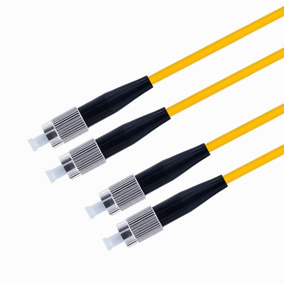 Патч-корд волоконно-оптический TELCORD ШОС-2x3.0-2FC/U-2FC/U-SM-10м-LSZH-YL 803019