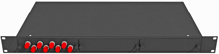 Кросс оптический стоечный  TopLAN КРС-Top-1U-08ST/U-OS2-BK 649121